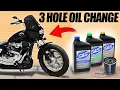Harley-Davidson M8 Softail Oil Change 3-Hole