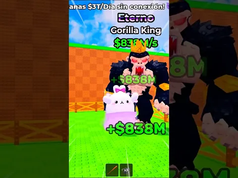 ME SALIO EL JEFE GORILA😰😨