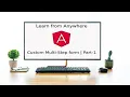 Multi-Step form Angular stepper Reactive Form Part-1