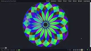 ASMR Programming - KALEIDOSCOPE Animation in HTML CSS JavaScript