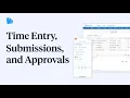 Time Entry Submissions and Approvals