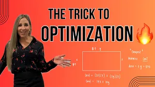 The Trick to Optimization 3 Classic Calculus Examples Step-by-Step Math with Professor V