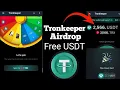 Earn $4 USDT per Task 🤑 Official Telegram USDT Bot / New Telegram Tether Bot/ Tether Miner App