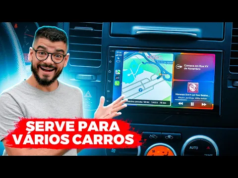 Download MP3 Instalei uma CENTRAL MULTIMIDIA UNIVERSAL no meu carro e FICOU TOP | Central 2Din do AliExpress