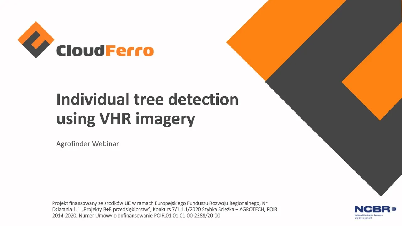 Agrotech Webinar: Individual Tree Detection