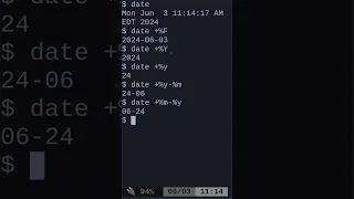 13 Linux Shell The Date Command