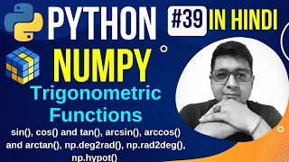 NumPy Trigonometric Functions ufuncs sin cos and tan Python NumPy Tutorial