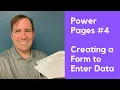 Power Pages Tutorial Creating a Power Page Basic Forms to Insert Data