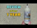 Quikrete Concrete Crack Seal REVIEW AFTER 1 YEAR