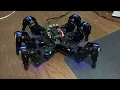 Improved Hexapod Walking in Ros2