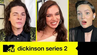 Download Haillee Steinfeld \u0026 The Stars of Dickinson Series 2 Play 'Castmates 101' | MTV MOVIES MP3