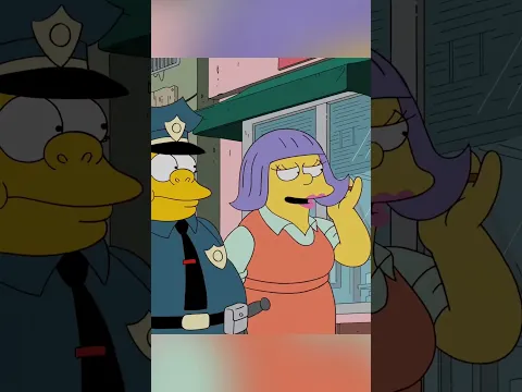 Homer se convirtió en un barbero muy famoso #simpsons