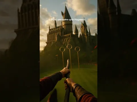 OMG would you like to live in Hogwarts?! 😳✨ #harrypotter