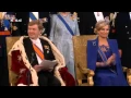 Koning Willem-Alexander legt de eed af
