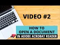 How to Open Your Editable PDF in Adobe Acrobat Reader
