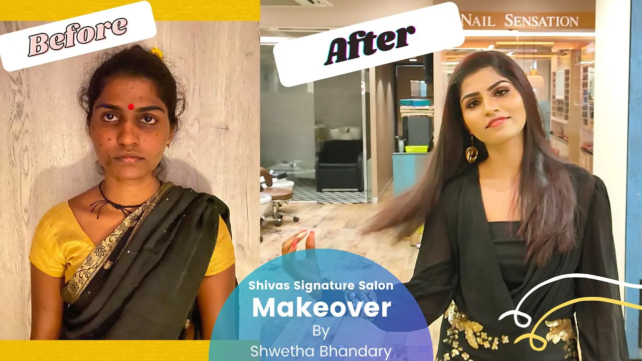 Makeover at Shivas Signature Salon | By Shwetha Bhandary