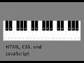 Building a Virtual Piano with HTML CSS and JavaScript