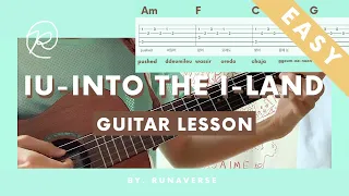 Download INTO THE I-LAND (IU | I-LAND APPLICANTS) Easy Guitar Tutorial (Strumming + Finger Picking) MP3
