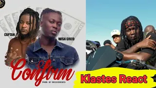 wisa greid ft captan confirm official video klastes react