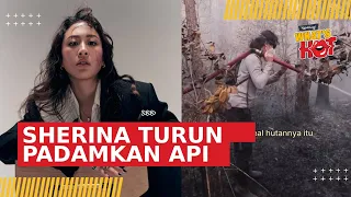 Sherina Turun Langsung Padamkan Karhutla di Kalimantan Tengah