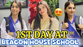 1st day at beacon house school pk girls