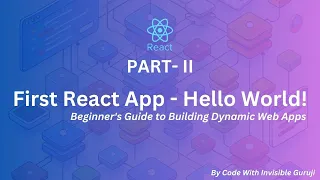 Building Your First React App Simple Hello World Tutorial