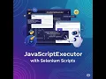 JavaScriptExecutor with Selenium WebDriver Java