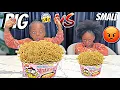 Eating GIANT vs TINY Food Challenge Sasha Asher