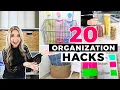 20 Organization Hacks That ACTUALLY Work