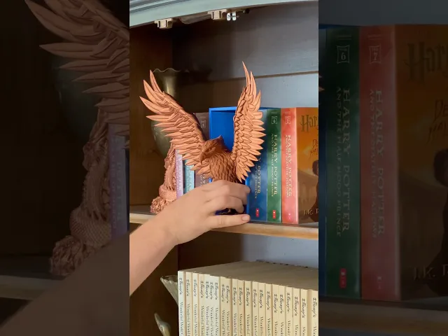 Badger Emerging- Hufflepuff Inspired Book Nook video thumbnail