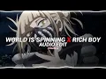 Download Lagu world is spinning x rich boy - dmad x payton moormeier [edit audio]