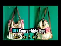 Download Lagu Zelfstudie DIY converteerbare tas (schoudertas tot rugzak), 2 in 1 tas-zelfstudie