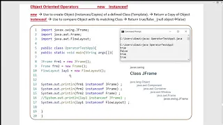 BIT-Sem-1 Programming-Java Lesson-4 Operators Part-8