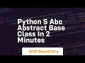 Python s abc abstract base class in 2 minutes