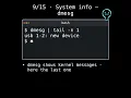 Linux Shell Bash 100 commands covering 99 of the daily use cases