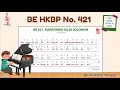 Download Lagu BE 421 | MARSOMBA AU DI JOLOMON | Not, Musik, Lirik \u0026 Vocal | Buku Ende HKBP Nomor 421