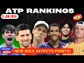 ATP Rankings Shake-Up 2026 New Rule New Points Full Top 30 Countdown