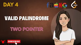 Valid Palindrome Two Pointer Approach DSA Interview Question LeetCode
