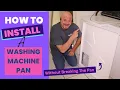 Easiest Way to Remove a Washing Machine Over the Drain Pan