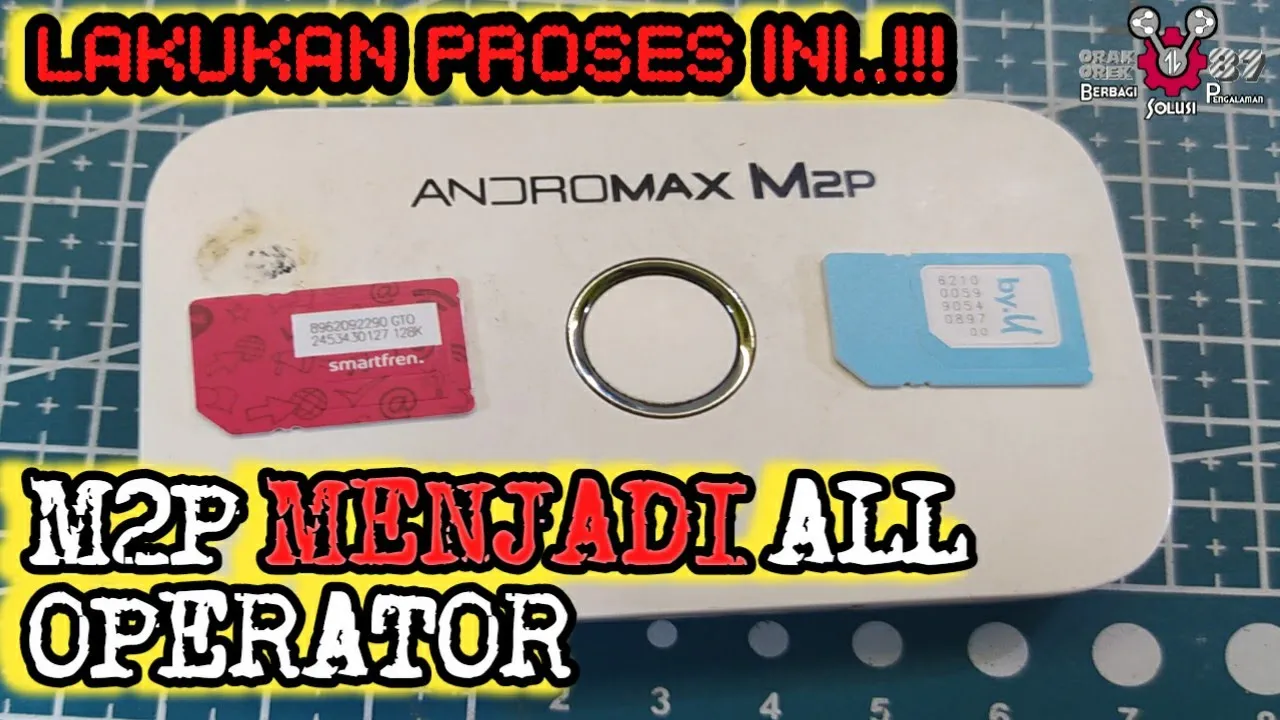 Unboxing ANDROMAX M2Y Bisa disebut Modem bisa juga disebut Mini Router wifi