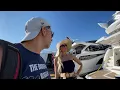 Walking the Palm Beach Boat Show 2022 Full Boat Tour