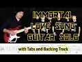 Download Lagu Mahadewa IMMORTAL LOVE SONG Guitar Solo with Tabs and Backing Track by Alvin De Leon