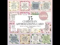 Christian affirmations cards Digital affirmations card Bible verse affirmations PLR Woman of God