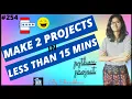 Make 2 python projects in less than 15 mins password generator pyjokes library mini project