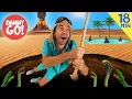Download Lagu Quicksand, Lava, Sharks + more!  🌋🦈 🐍 | Dance Along Compilation | Danny Go! Songs for Kids