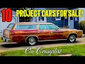 Craigslist Finds 10 Project Cars You Can Buy and Restore Today