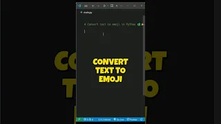 Convert Text to Emoji in Python