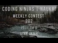 Code360 Coding Ninjas Weekly Contest 202 Problem B StarGazer CPP Java Codes