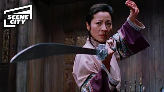 crouching tiger hidden dragon jen vs shu lien sword fight michelle yeoh fight scene 
