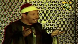 الشيخ على محمد الزاوى   نور بيثرب من جبين السارى   فيديو نادر من مسجد الامام الحسين دندنها